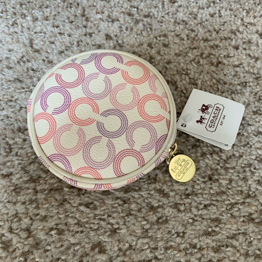 COACH - Round Coin Case / Pouch